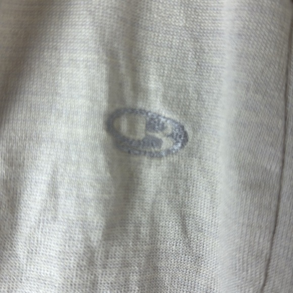 Icebreaker Sport 320 Cream Zip Up Sweater with Hood - Picture 3 of 8